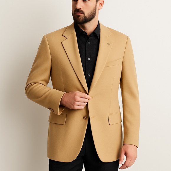🏷️ John W. Nordstrom 100% Cashmere Blazer – Loro Piana Fabric – Size 44L - Picture 1 of 14